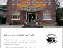 Tablet Screenshot of franklinpalais.com